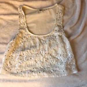A crop top with great beading!!!